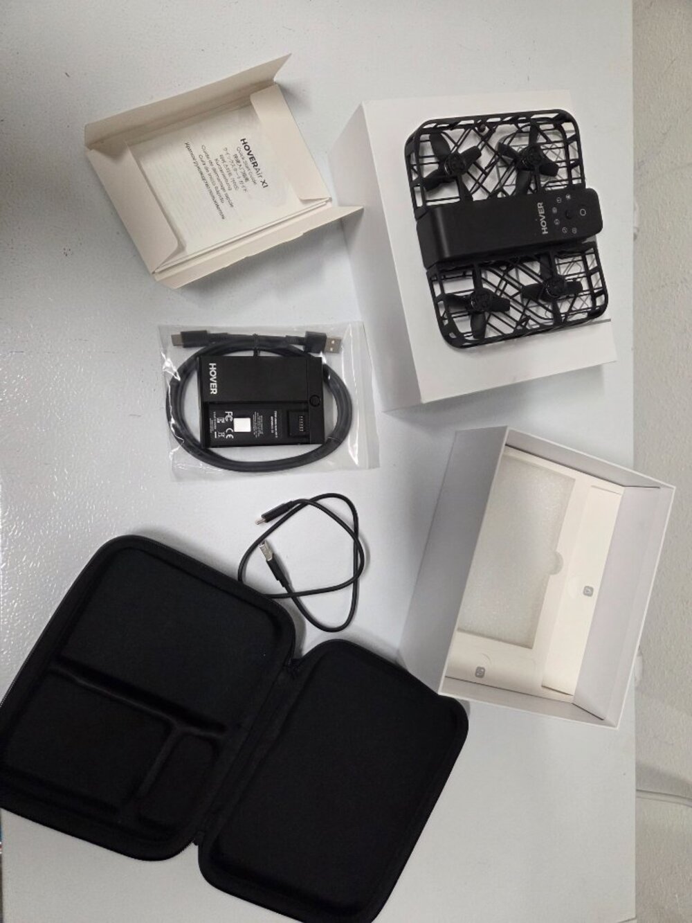 HOVERAir X1 Foldable Pocket Drone in Black - Picture 3 of 3